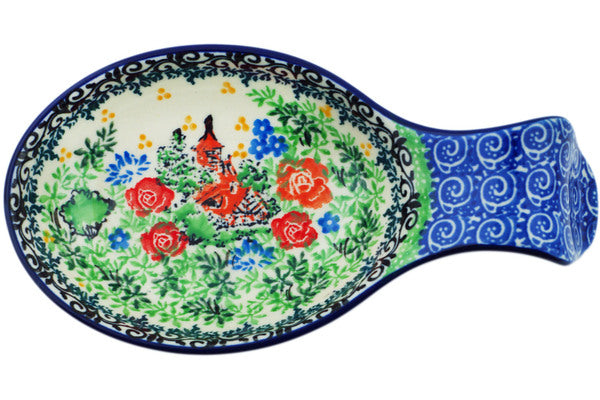 Polish Pottery 7 Spoon Rest Cow That Jumped Over The Moon –  CeramikaArtystyczna