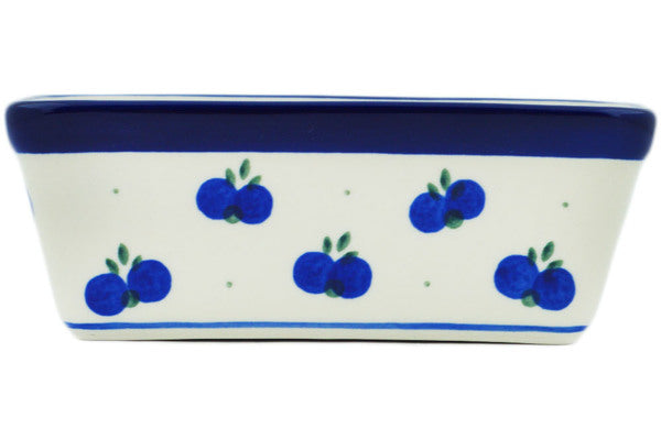 Polish Pottery Mini loaf pan Wild Blueberry – CeramikaArtystyczna