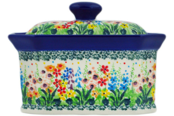  Polish Pottery 5¼-inch Bundt Cake Pan (Summer Bouquet Theme)  Signature UNIKAT + Certificate of Authenticity: Home & Kitchen