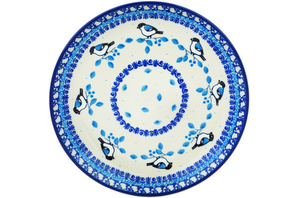 Polish Pottery bundt cake Winter Sparrow – CeramikaArtystyczna