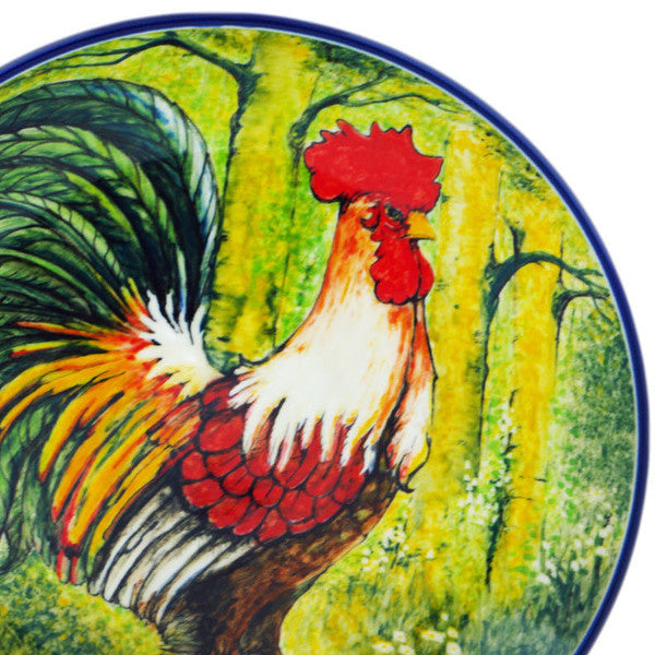 P2034B Rooster In Wood