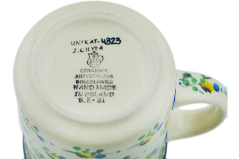 Polish Pottery 20 oz Mug Blueberry Season UNIKAT