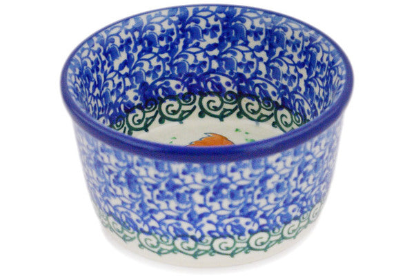 Polish Pottery Small Ramekin Bowl UNIKAT