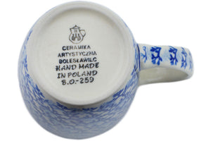 14 oz Latte Mug - Blue Forest