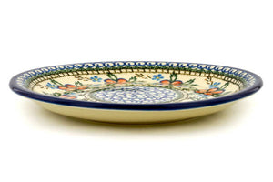 Polish Pottery Dessert Plate 8" Ceramika Artystyczna Lancaster Rose - Thumbnail 3