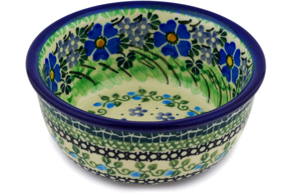 Polish Pottery 5" Bowl Hiking Song UNIKAT