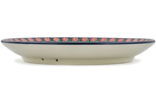 Polish Pottery 10½-inch Dinner Plate Rowanberry Garden