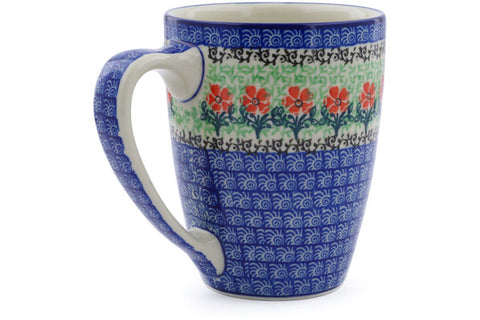 Polish Pottery 22 oz Mug Maraschino