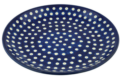 Polish Pottery 10½-inch Dinner Plate Blue Eyes
