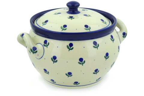 Polish Pottery 55 oz Tureen Blue Buds