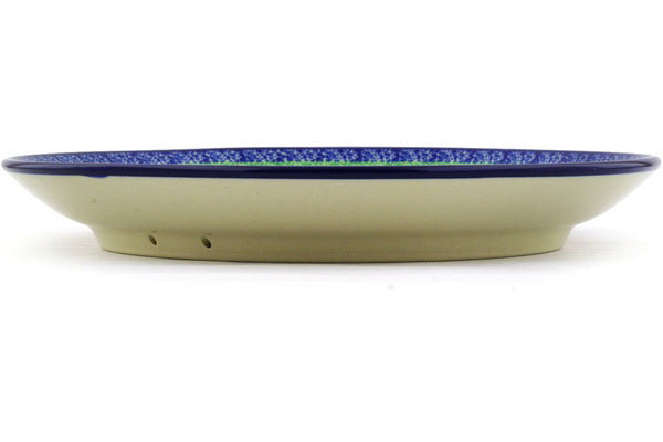 Polish Pottery 10½-inch Dinner Plate Hidden Chalet UNIKAT