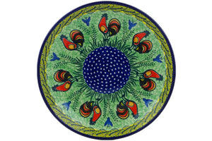 10½-inch Dinner Plate - Rooster Parade - Thumbnail 4