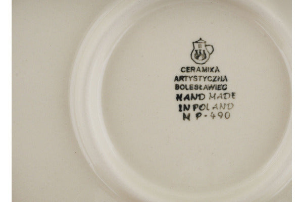 Polish Pottery 10½-inch Dinner Plate Babcia's Garden