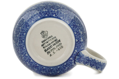 Polish Pottery 16 oz Bubble Mug Birthday Cupcakes