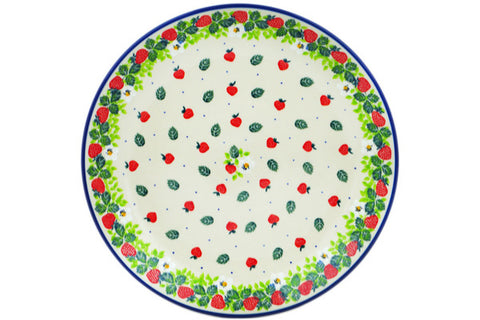 Polish Pottery 10½-inch Dinner Plate Berry Burst