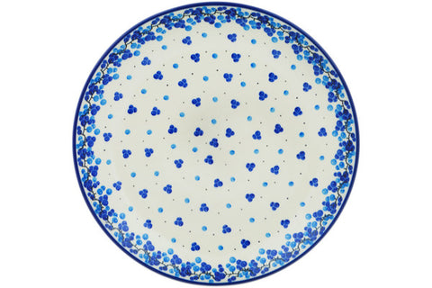 Polish Pottery 10½-inch Dinner Plate Berry Much Blue