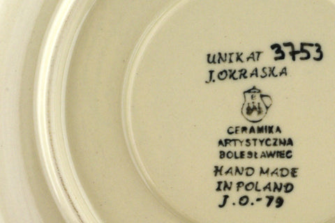 Polish Pottery 22 oz Tea Set for One Lucky Ladybug UNIKAT