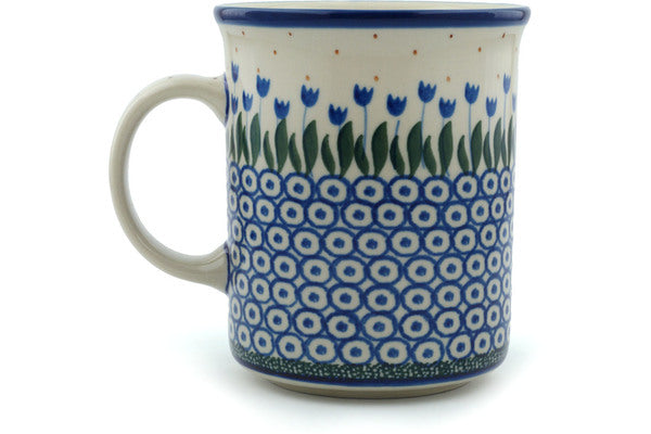 Polish Pottery 20 oz Mug Water Tulip