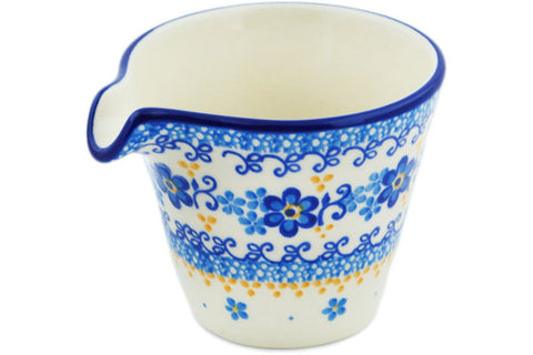 Polish Pottery 8 oz Creamer Blue Daydreaming