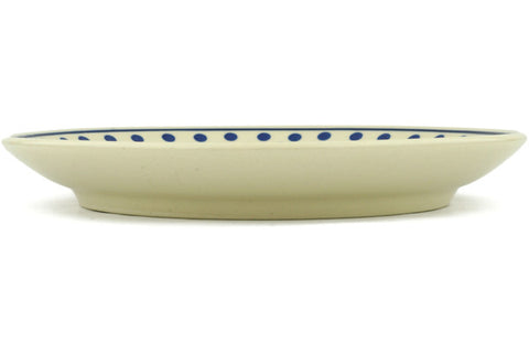 Polish Pottery 10½-inch Dinner Plate Polka Dot Delight