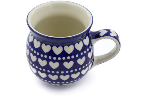 Polish Pottery 10 oz Mug Light Hearted – CeramikaArtystyczna