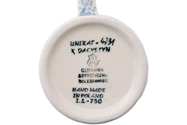 Polish Pottery 5 oz Mug Sea Of Daisies UNIKAT