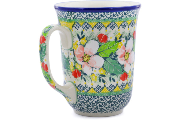 Polish Pottery Bistro Mug Country Boutique UNIKAT