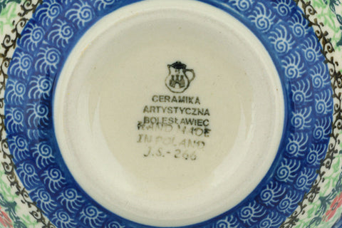 Polish Pottery Cereal Bowl Maraschino