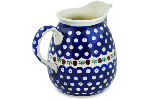 Polish Pottery 6 Cup Pitcher Mosquito