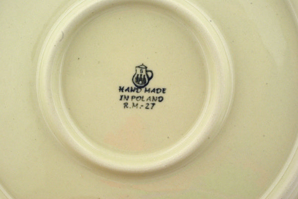 Polish Pottery 10½-inch Dinner Plate Pineapple Paradise