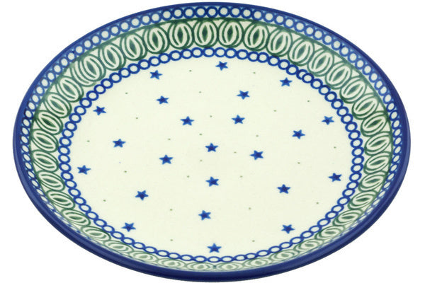 Polish Pottery Dessert Plate Copernicus
