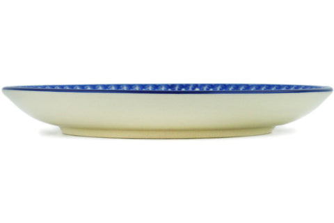 Polish Pottery Dessert Plate English Rose UNIKAT