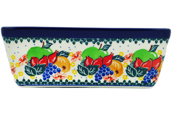 Polish Pottery Mini loaf pan Wild Blueberry – CeramikaArtystyczna