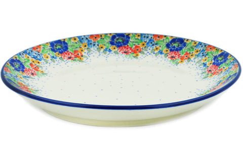 Polish Pottery 10½-inch Dinner Plate Blooming Spring UNIKAT