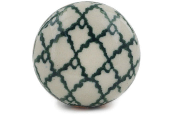 Polish Pottery Drawer knob 1-1/2 inch Tranquility UNIKAT