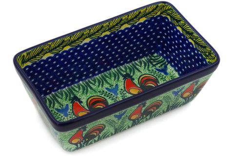 Polish Pottery Loaf Pan 8
