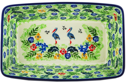 Polish Pottery Loaf Pan 8