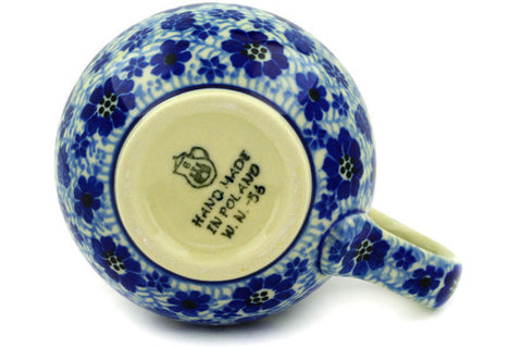 Polish Pottery 12oz Bubble Mug Misty Dragonfly