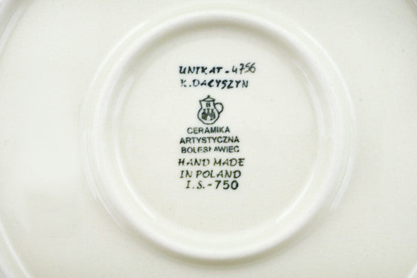 Polish Pottery 10½-inch Dinner Plate Miss Bateman UNIKAT
