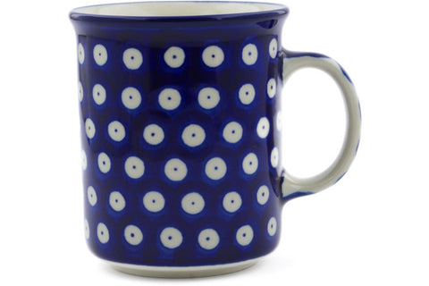 Polish Pottery 10 oz Mug Blue Eyes