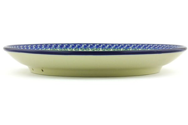 Polish Pottery 10½-inch Dinner Plate Happy Goldfinch