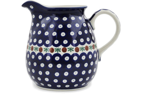 Polish Pottery 6 Cup Pitcher Mosquito