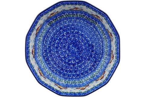 Polish Pottery bundt cake Winter Sparrow – CeramikaArtystyczna