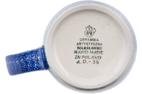 Polish Pottery 22 oz Mug Forest Fascination