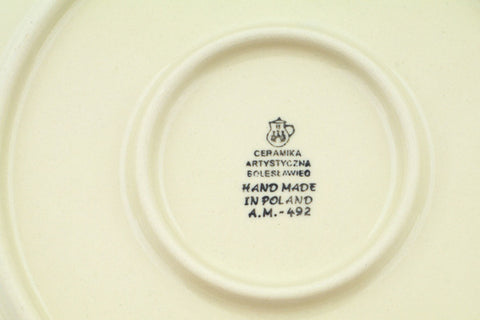 Polish Pottery 10½-inch Dinner Plate Blooming Spring