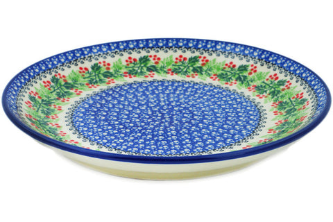 Polish Pottery 10½-inch Dinner Plate Blooming Rowan