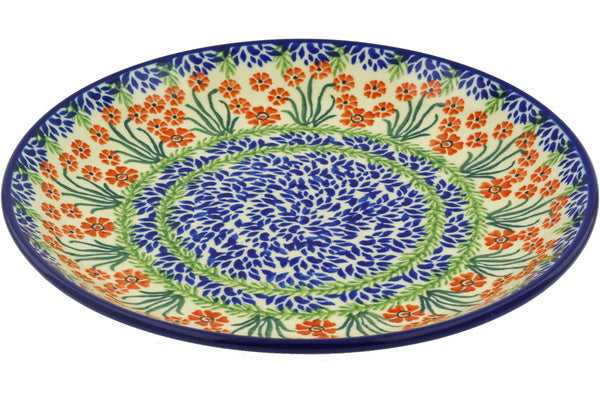 Polish Pottery 10½-inch Dinner Plate April Showers