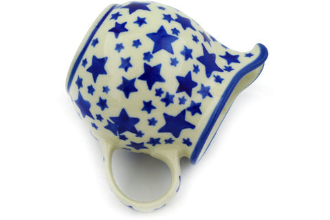 Polish Pottery Small Creamer Starlight