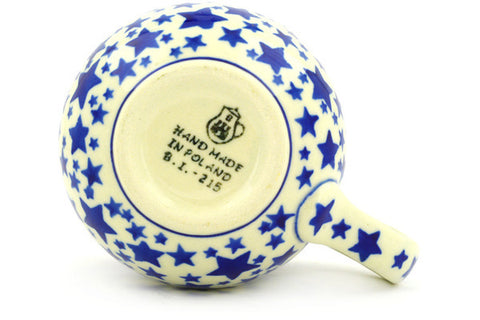 Polish Pottery 12oz Bubble Mug Starlight