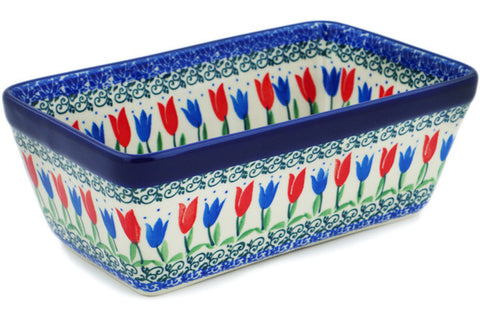Polish Pottery Loaf Pan 8
